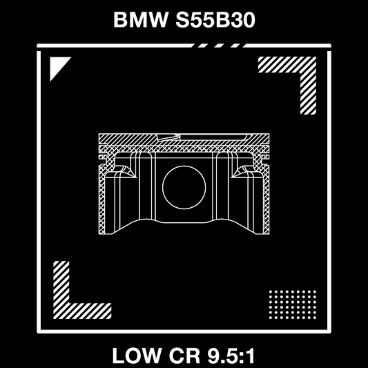 ITALIANRP PISTONS - BMW S55 LOW CR 9.5:1