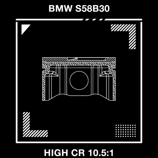 ITALIANRP PISTONS - BMW S58 HIGH CR 10.5:1