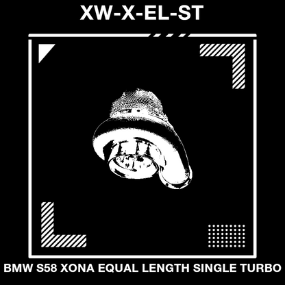 XtremWerk - BMW S58 Single Turbo Top Mount Equal Length Xona