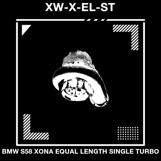 XtremWerk - BMW S58 Single Turbo Top Mount Equal Length Xona